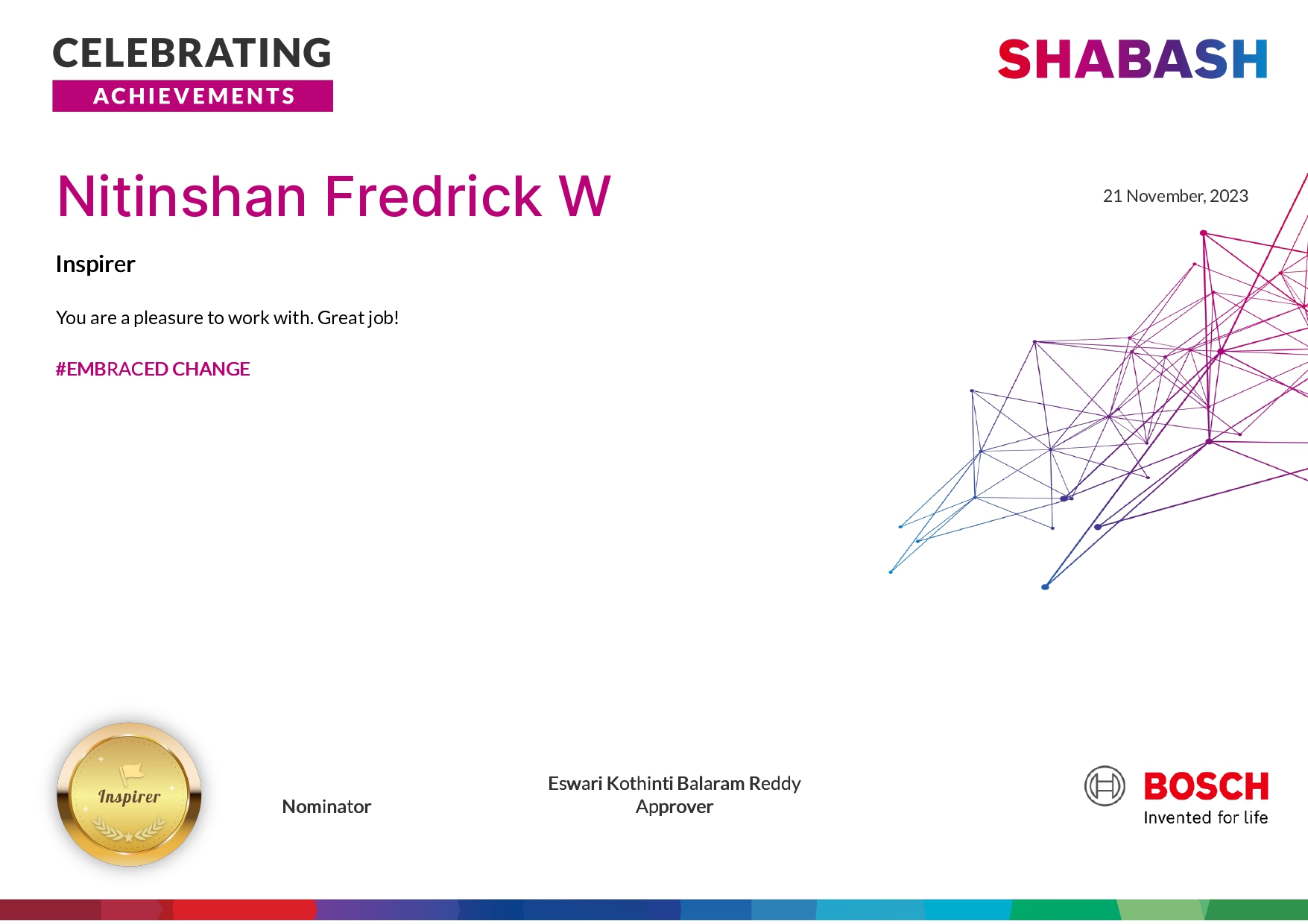 Award Certificate 1