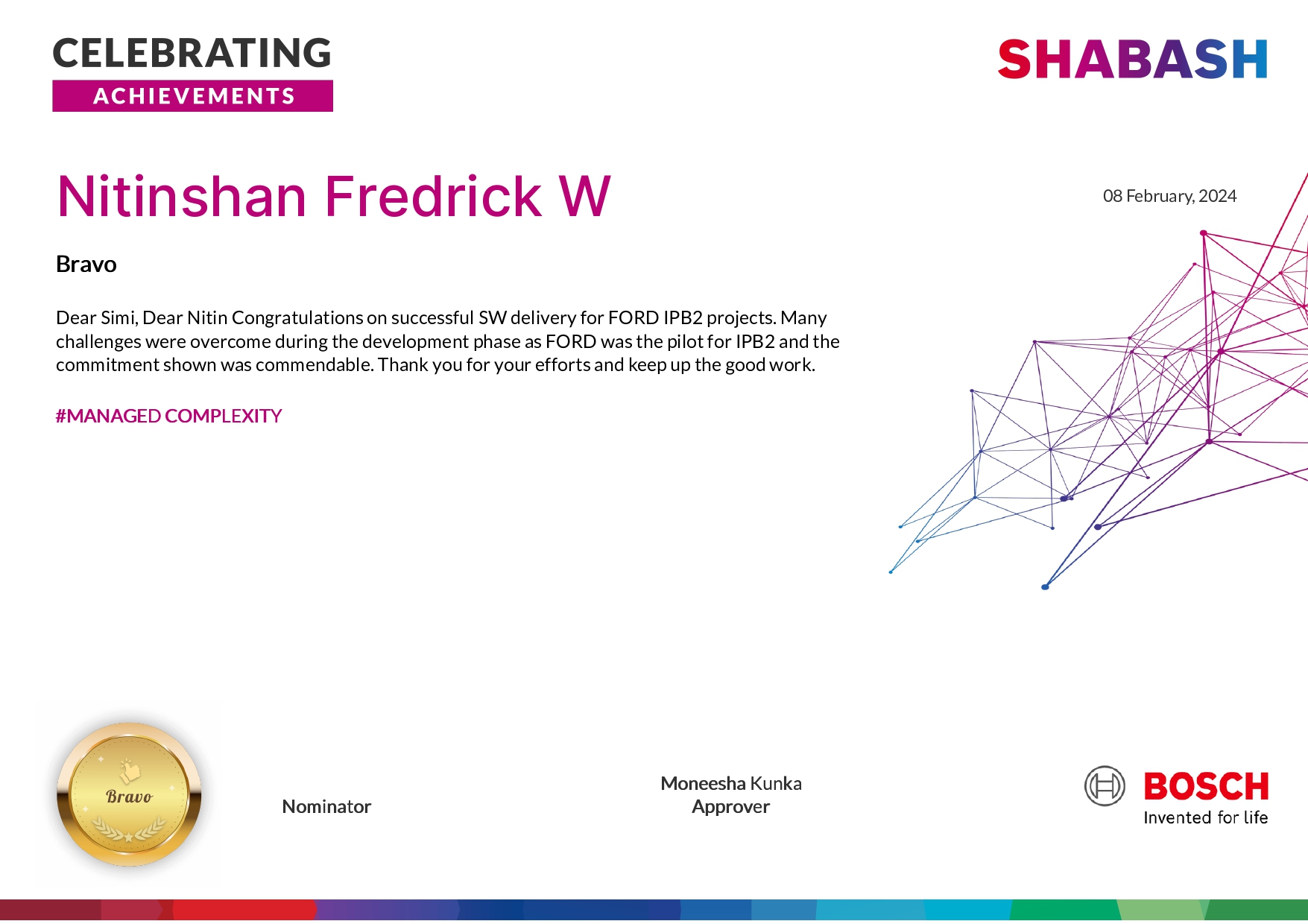 Award Certificate 3