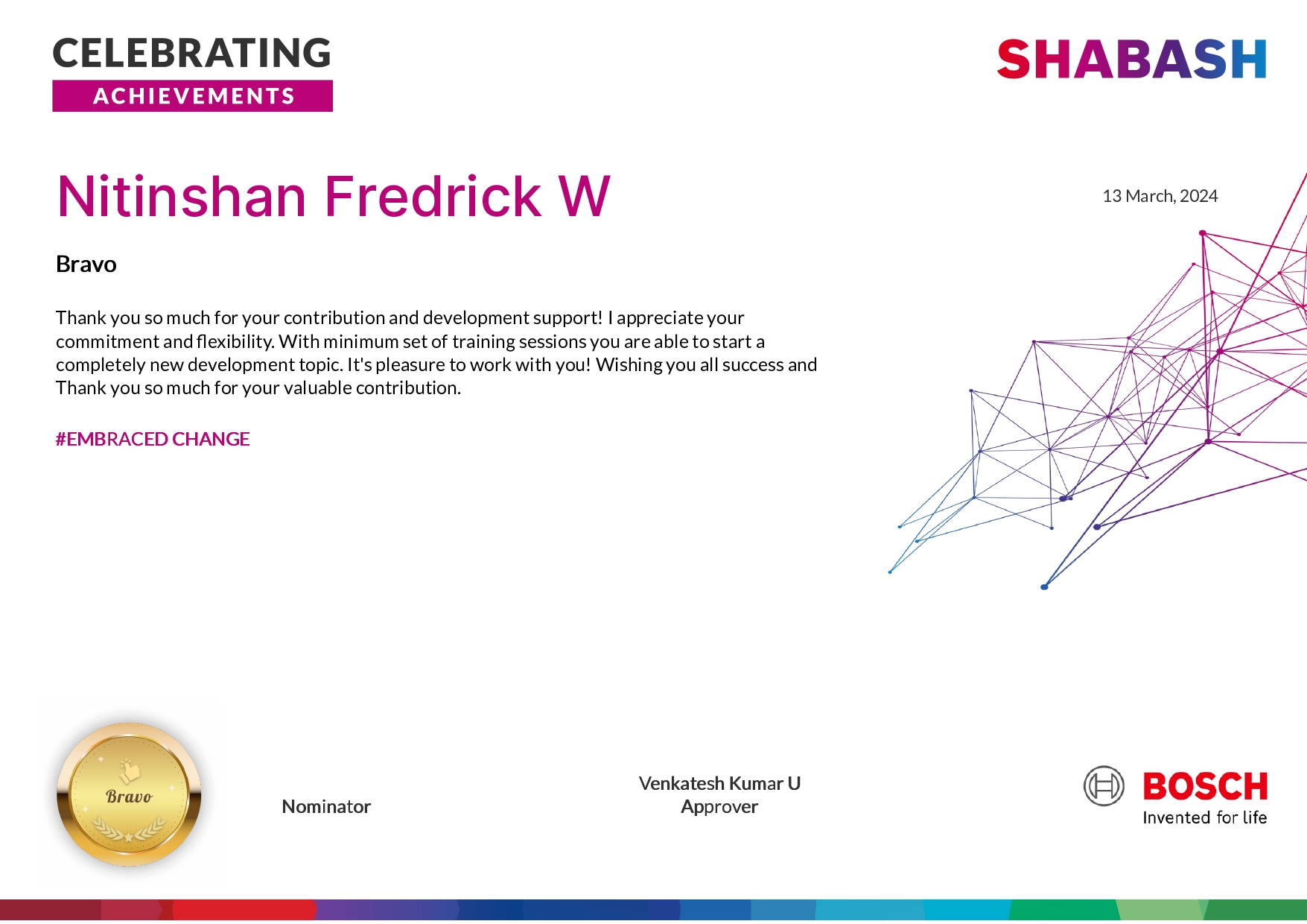 Award Certificate 4