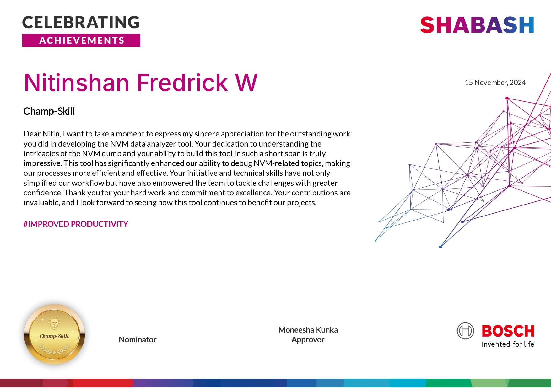 Award Certificate 7