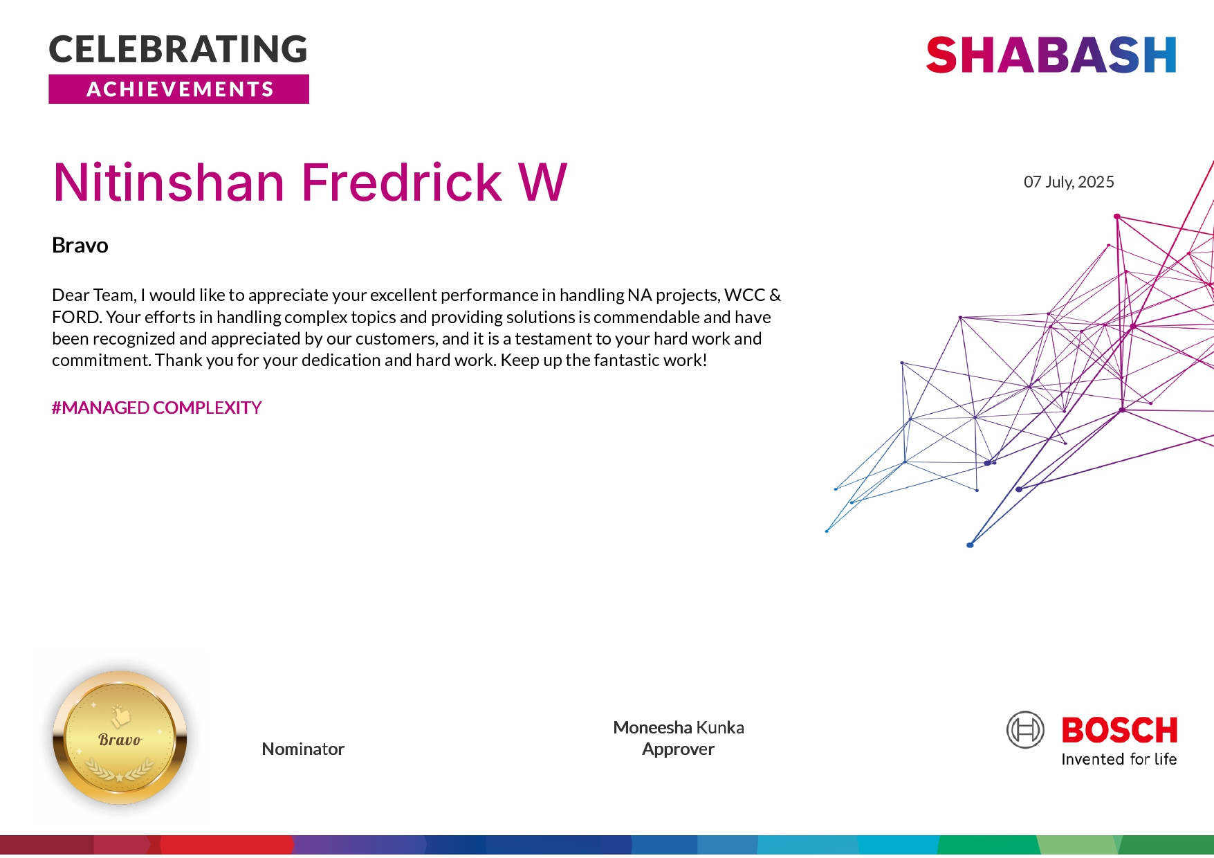 Award Certificate 9