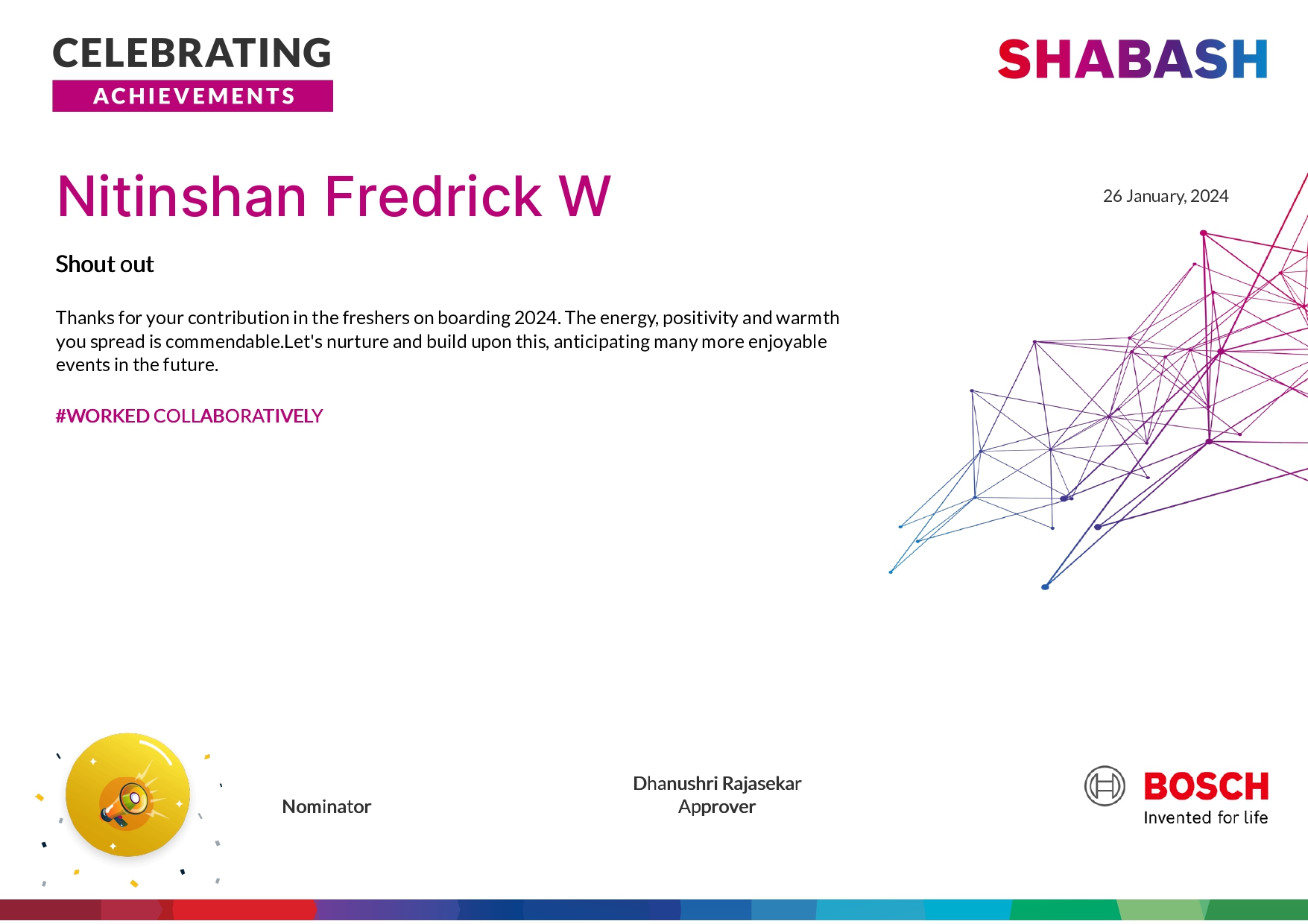 Badge Certificate 3