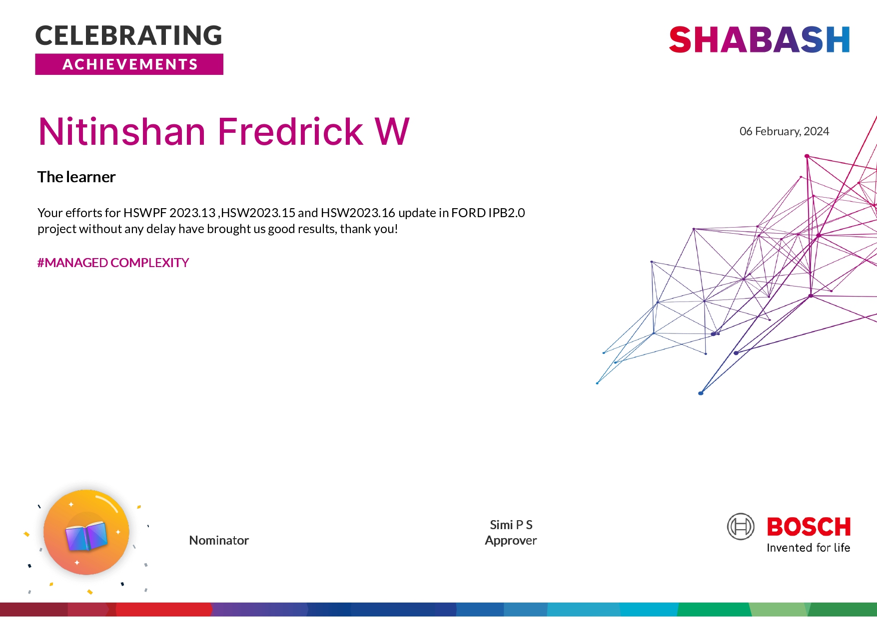 Badge Certificate 5